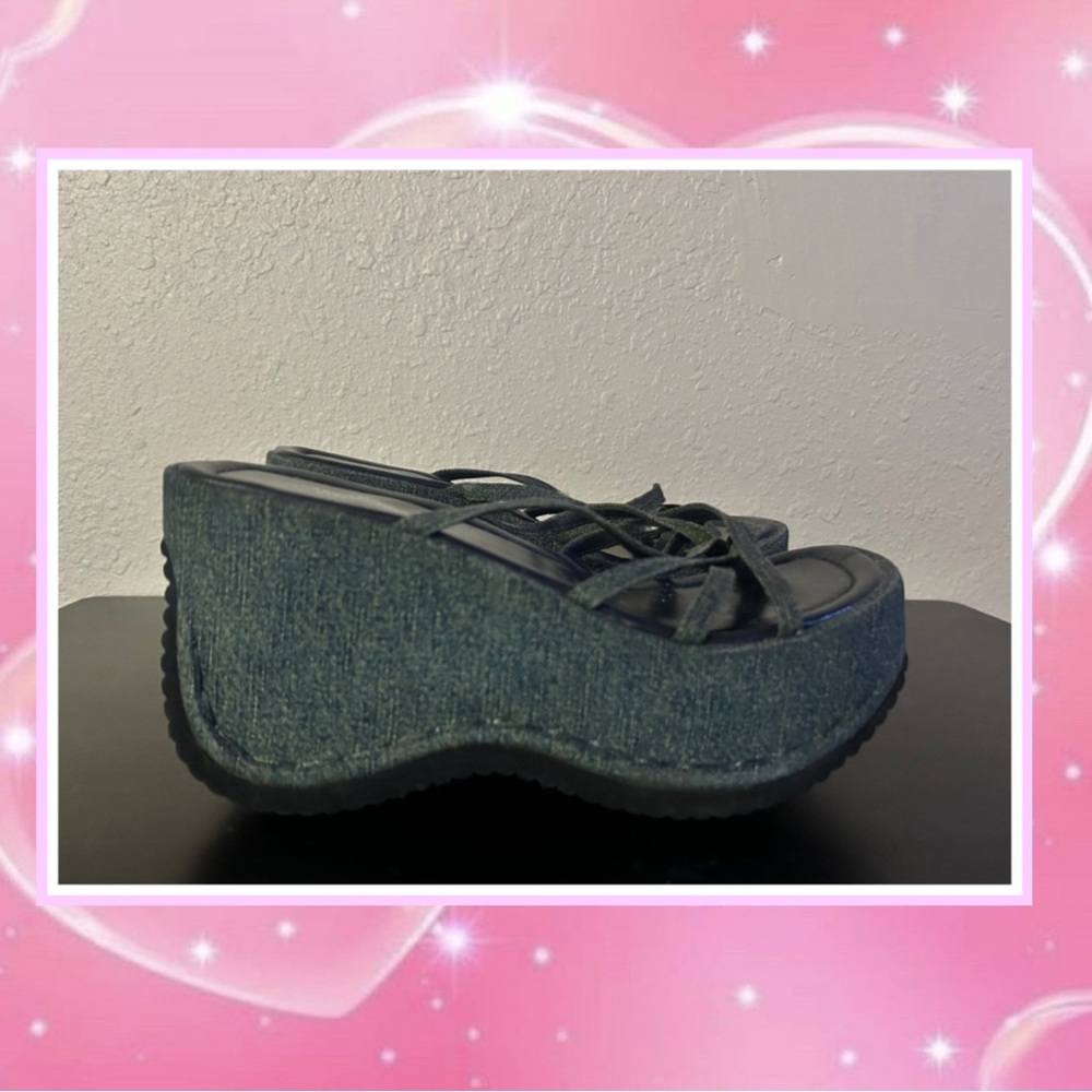 Vintage 90s/Y2K Chunky Platform Wedges